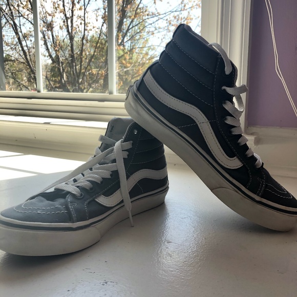 Vans Sk8 Hi Slim Grey in Women's Size 6 - Picture 1 of 2